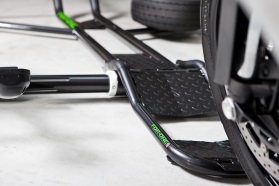 załadunek na przyczepę motocyklową